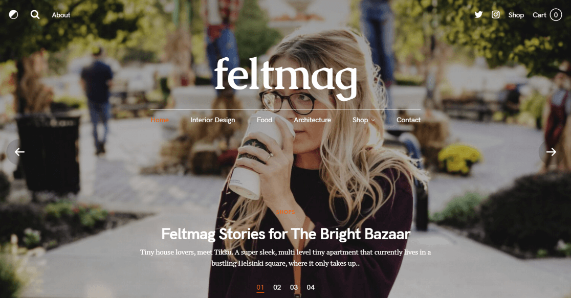 Feltmag by Pixelgrade - best WordPress themes