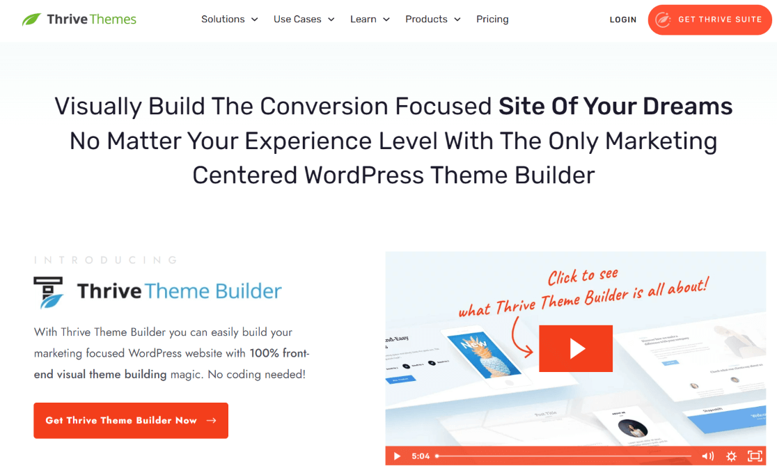 Thrive Theme Builder - Best WordPress Themes