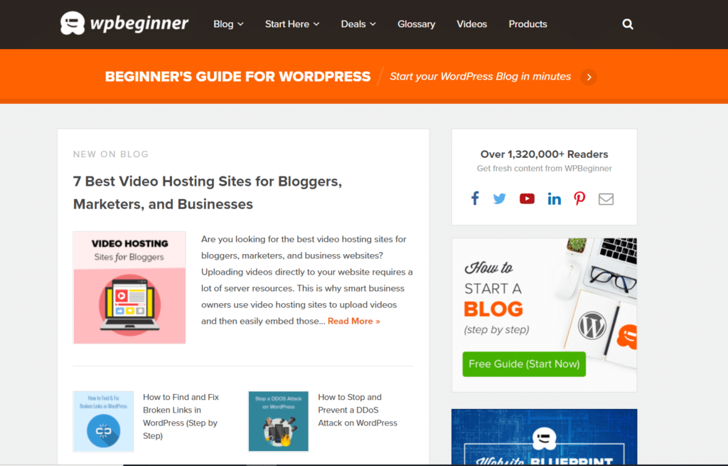 wpbeginner le plus grand site de ressources gratuites pour wordpress