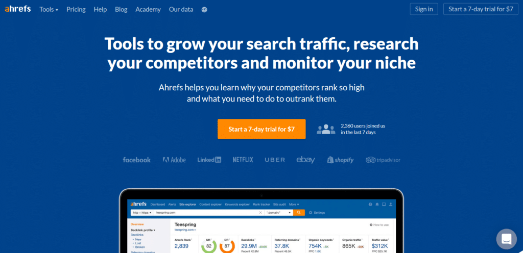 ahrefs-keyword-research-tool