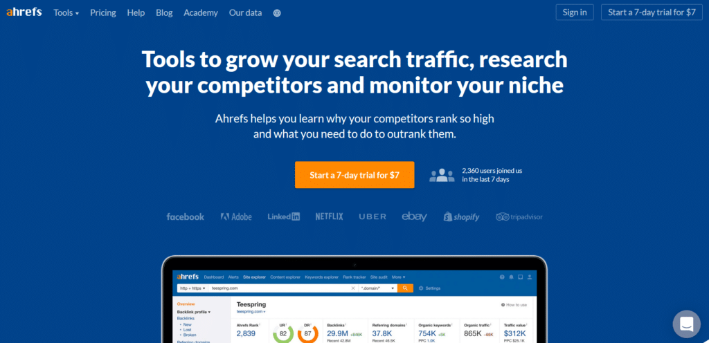 ahrefs-keyword-research-tool "width =" 620 "height =" 301 "srcset =" https://www.monsterinsights.com/wp-content/uploads/2019/12/ahrefs-keyword-research-tool-1024x496 .png 1024w, https://www.monsterinsights.com/wp-content/uploads/2019/12/ahrefs-keyword-research-tool-300x145.png 300w, https://www.monsterinsights.com/wp-content /uploads/2019/12/ahrefs-keyword-research-tool-768x372.png 768w "tailles =" (largeur max: 620px) 100vw, 620px "/></a></noscript></noscript></p>
<p><a href=