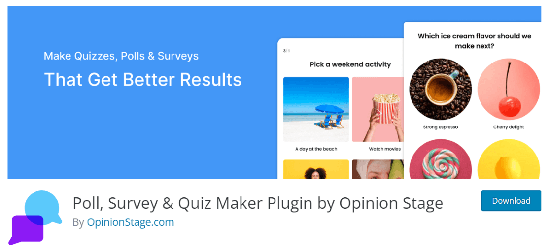 Poll, Survey, and Quiz Maker by Opinion Stage