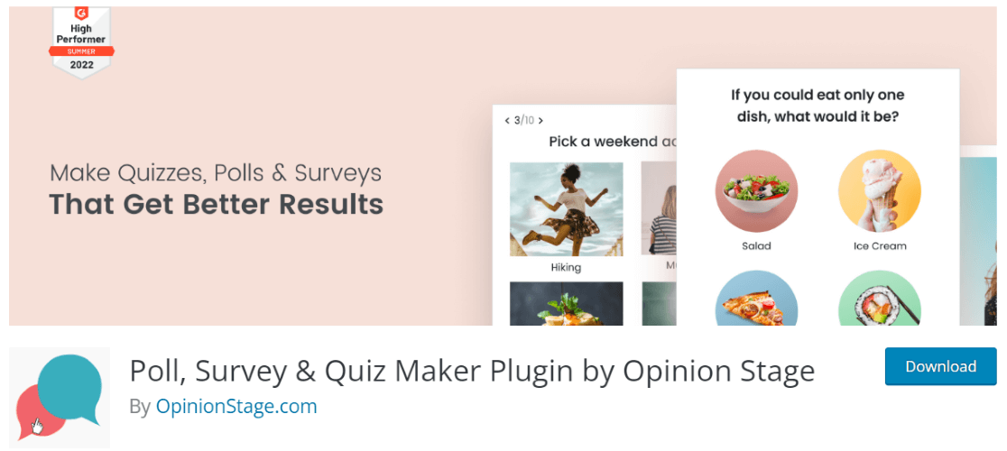 Poll, Survey, and Quiz Maker Plugin