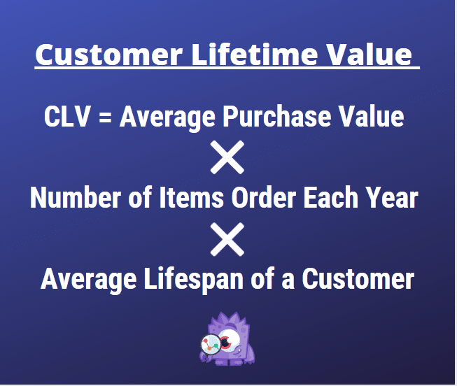formule de valeur à vie du client