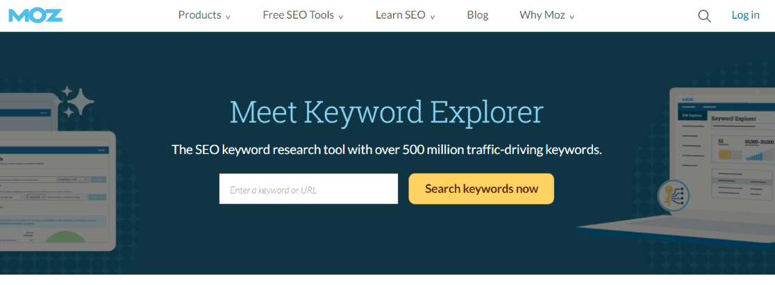 Moz Keyword Explorer