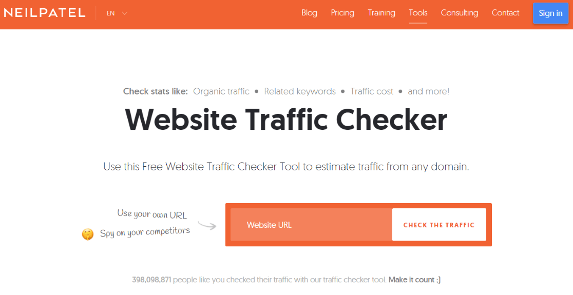 Website Traffic Checker