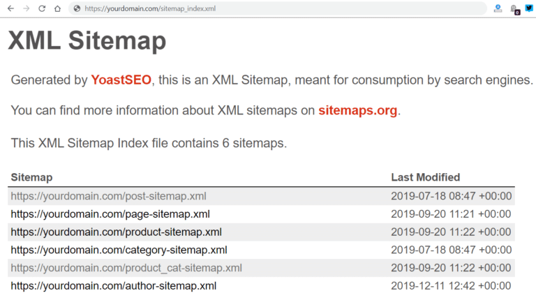 xml-sitemap 