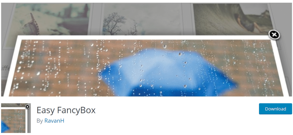 plug-in easy-fancybox-wordpress-lightbox