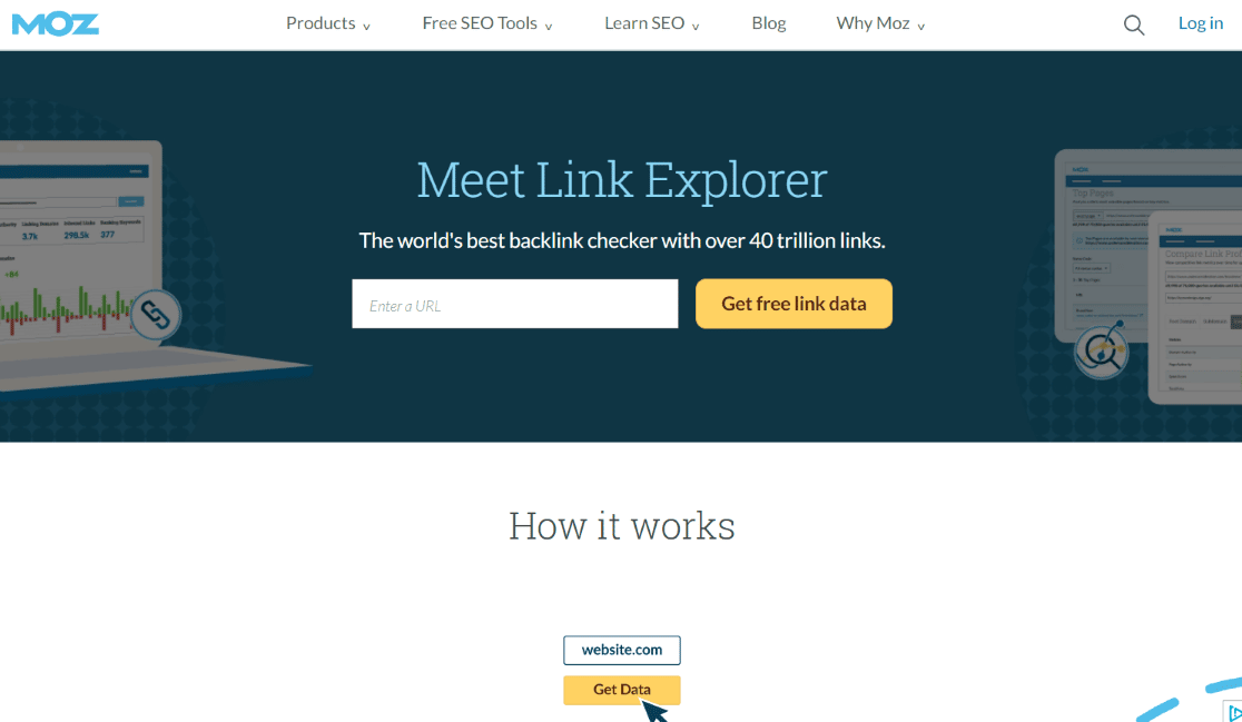 Moz Link Explorer