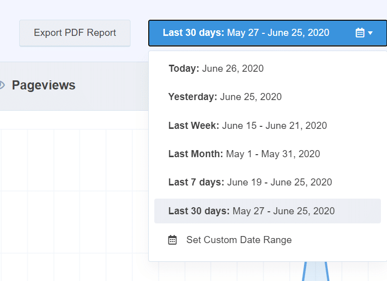 new date range picker