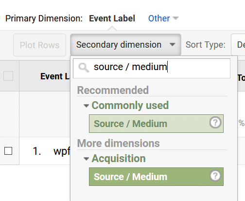 source medium lead source tracking