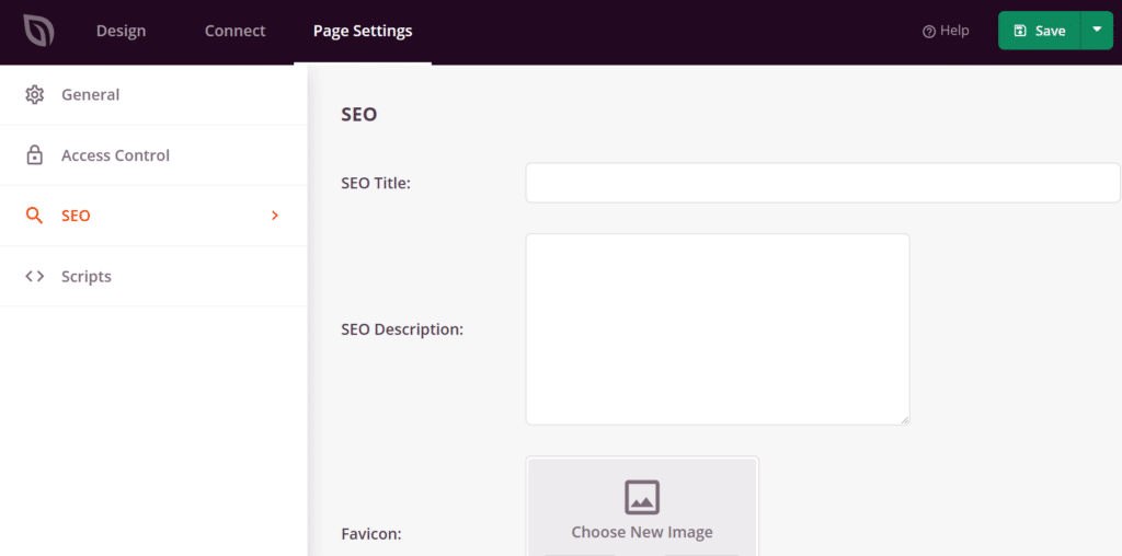 seo settings