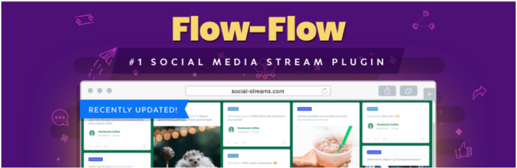 flow flow social stream social wall plugin