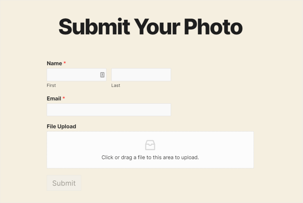 file upload form wpforms review