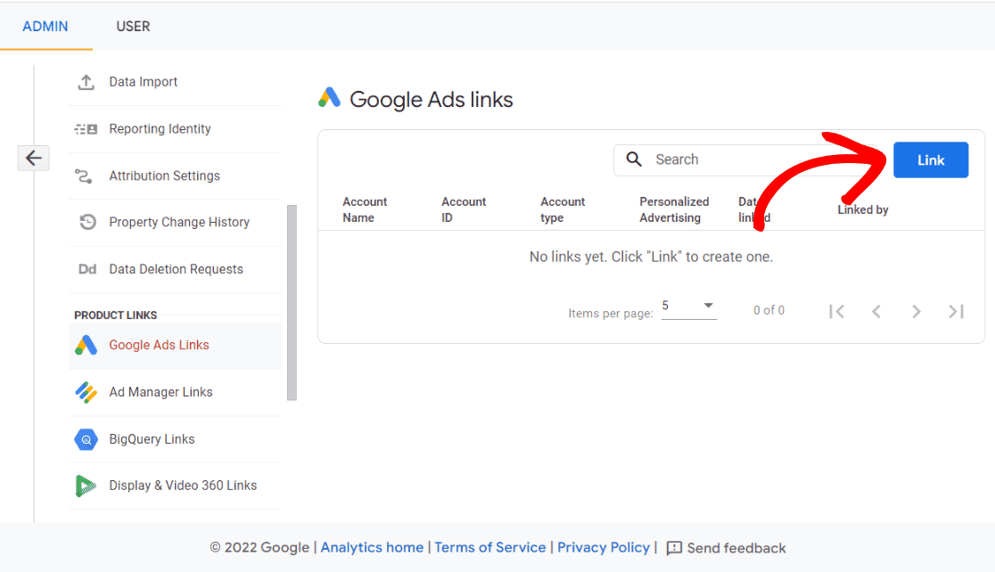 Link Google Ads and GA4