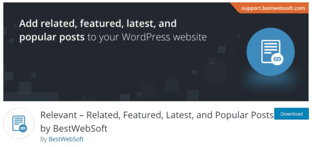 relevant popular posts plugin