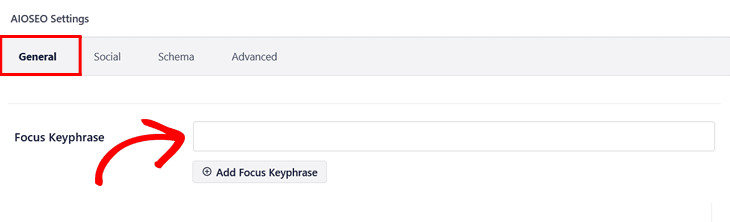 What is a Focus Keyword? How to add your focus keyphrase in All in One SEO