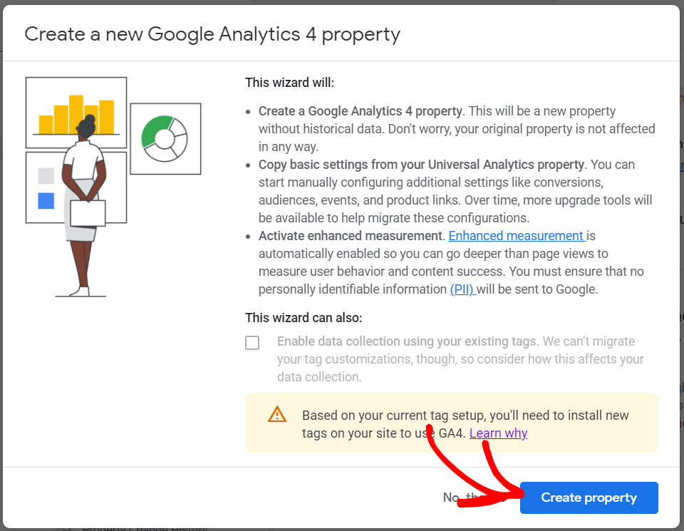Create Google Analytics 4 Property