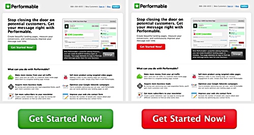 performable a/b testing to reduce bounce rate