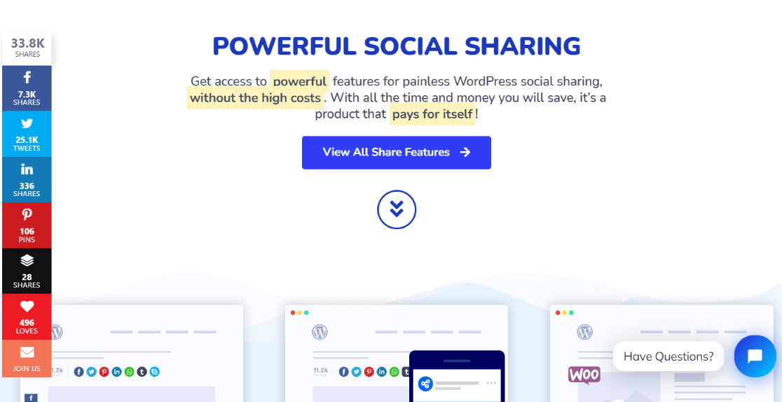 Social Share Buttons - Best social media plugins for WordPress