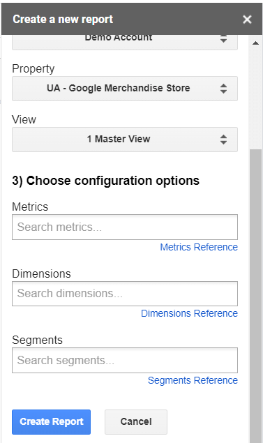 Google Analytics Spreadsheet Addon