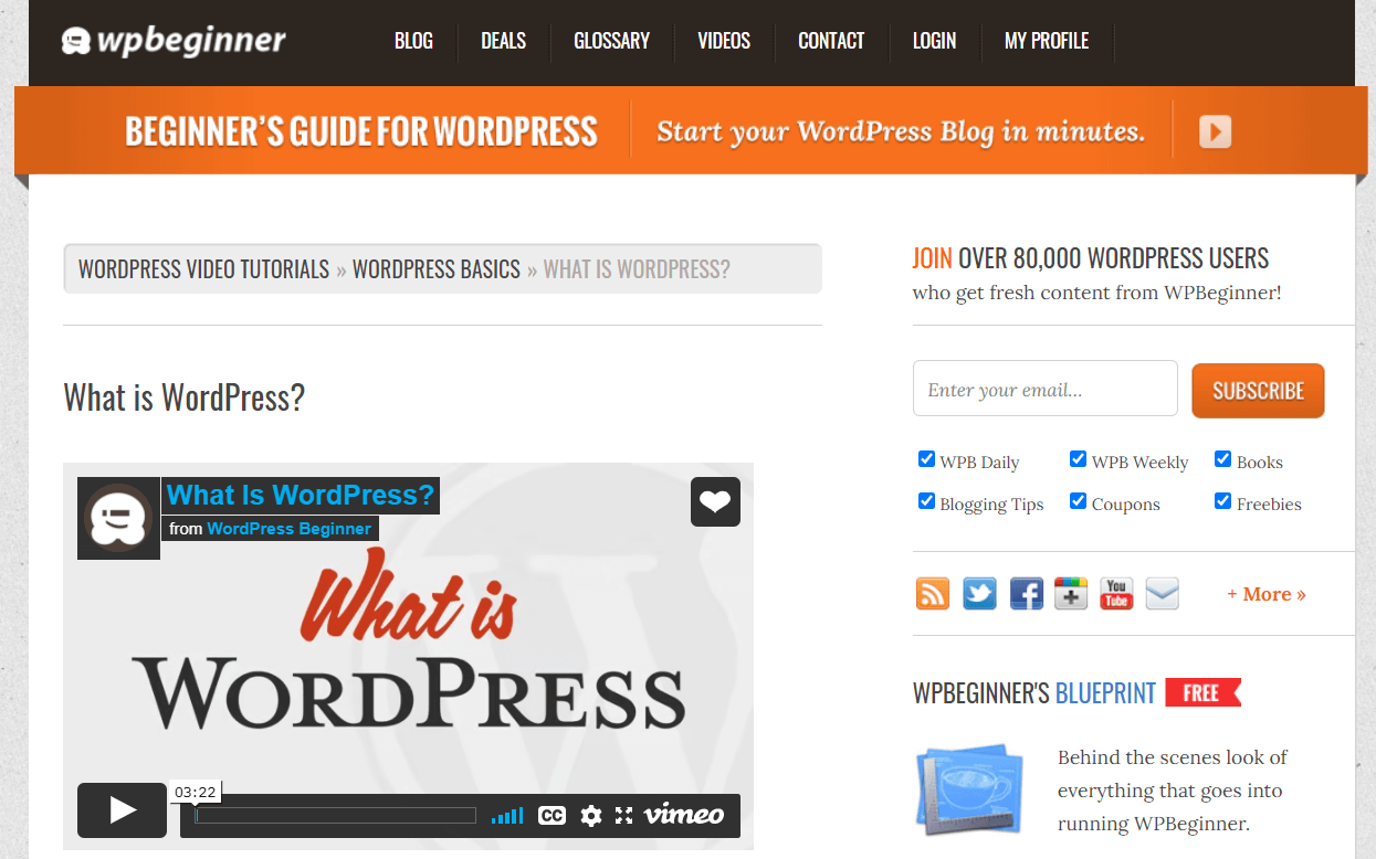 WPBeginner Videos