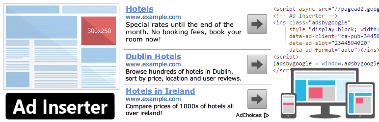 Ad Inserter Amazon Affiliate Plugin for WordPress