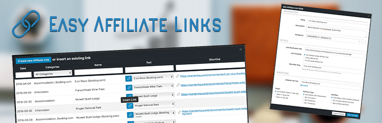 Easy Affiliate Links WordPress Plugin