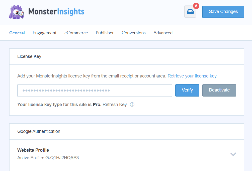 MonsterInsights - GA4