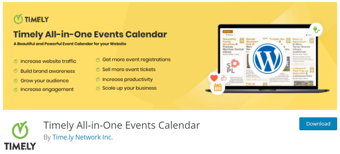 All in One Events Calendar WordPress Plugin