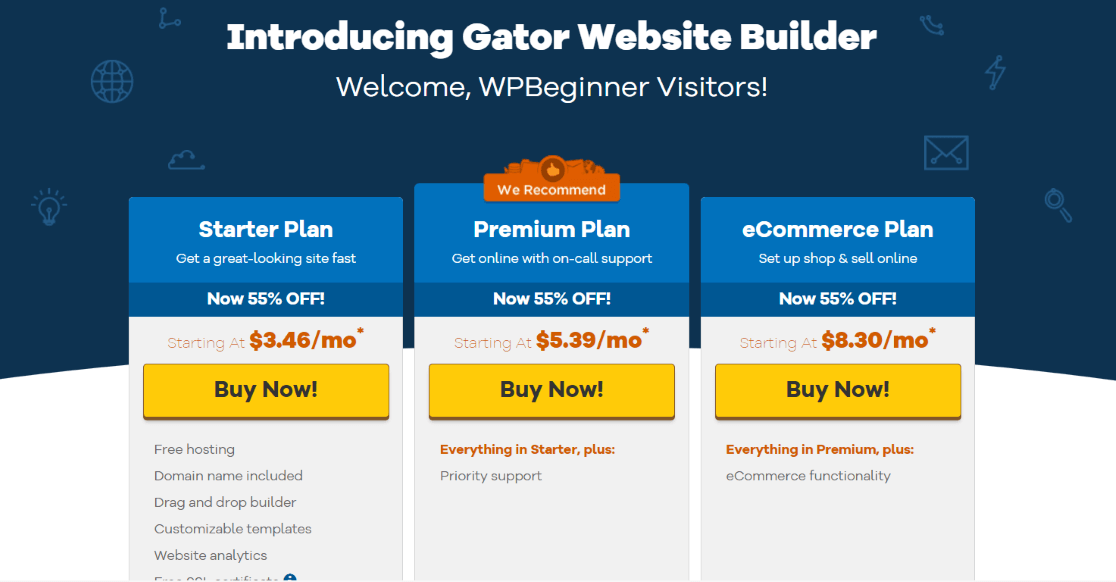 Gator Website Builder - Best Website Builders for Small Business