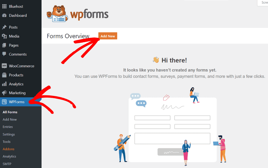 Add New WPForm