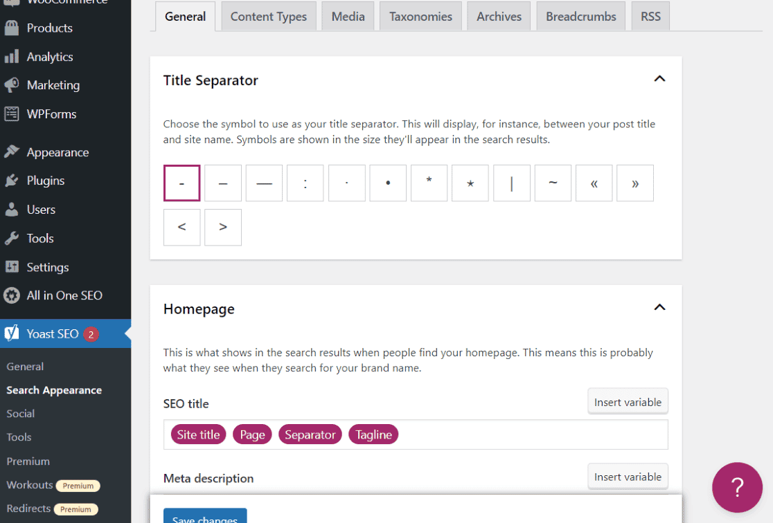 Yoast ease of use