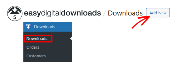 EDD Add New Download