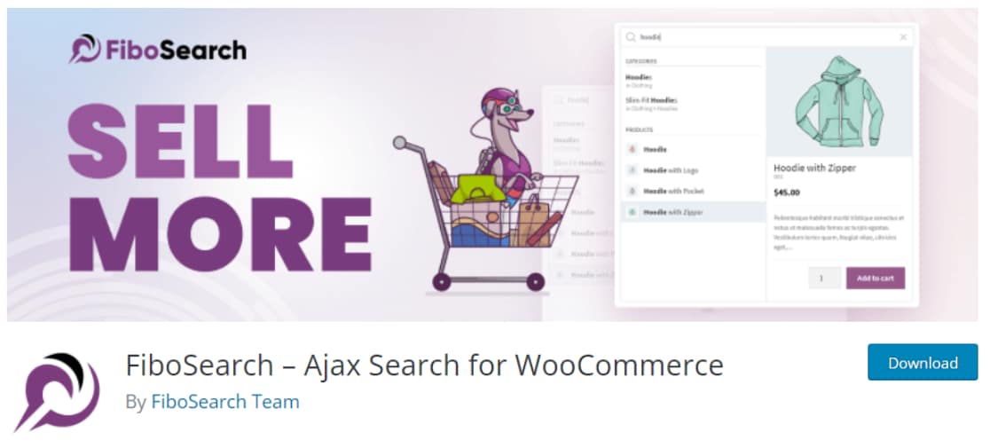 FiboSearch - Plugin de recherche pour WooCommerce