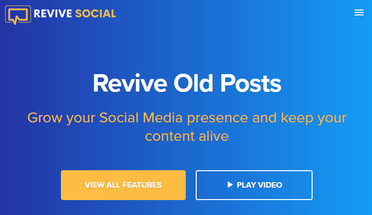 Revive Social Twitter Feed Plugin