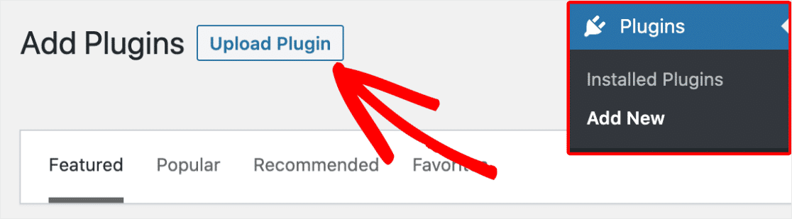 WordPress Add Upload Plugin