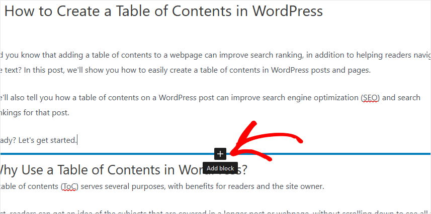 WordPress Add Block