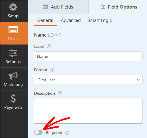 WPForms Customize Field Signup Form
