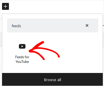 YouTube Feed Pro Block WordPress