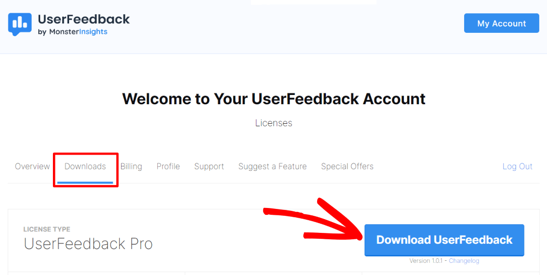 Download UserFeedback