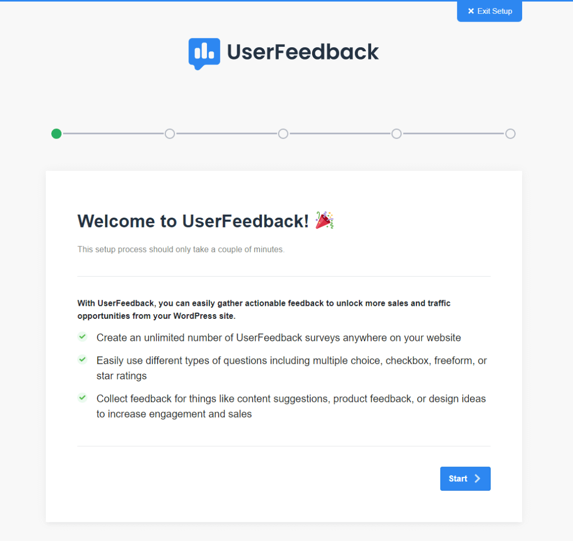 How to Create a Survey - UserFeedback