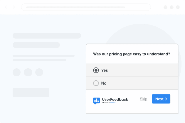 UserFeedback Survey Plugin for WordPress