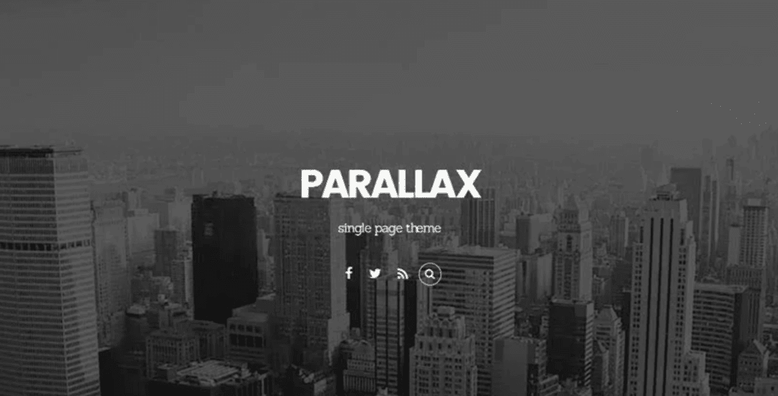 Parallax Theme by Themify