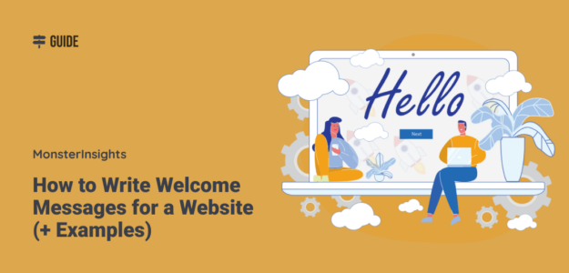 How to Write Welcome Messages for a Website