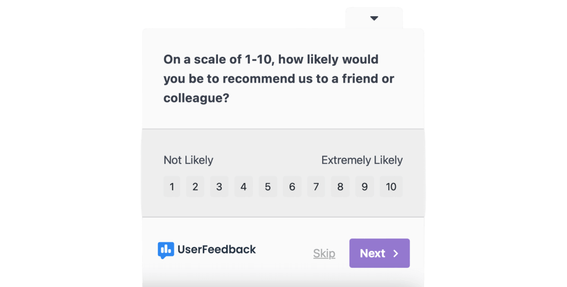 Customer Feedback Questions NPS Template