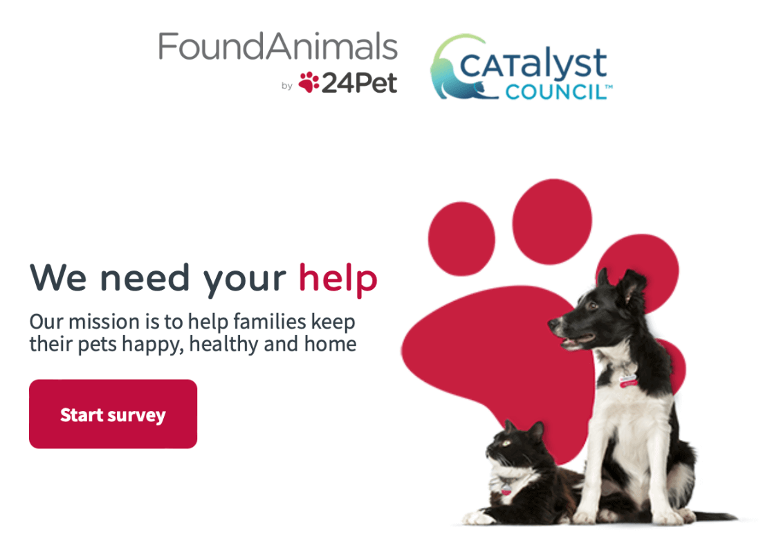 customer satisfaction survey examples - FoundAnimals