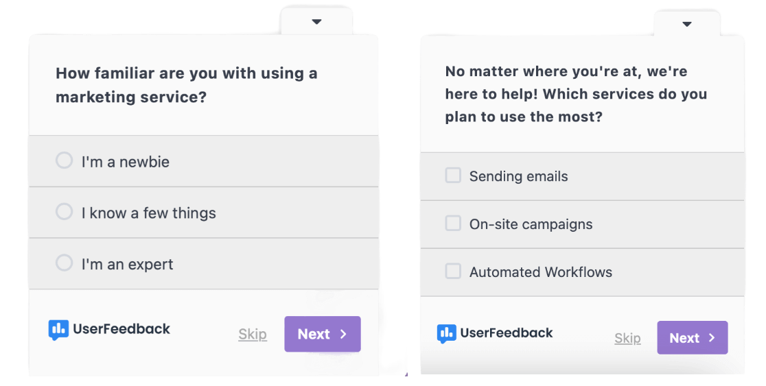 Feedback Survey Questions Expertise Template