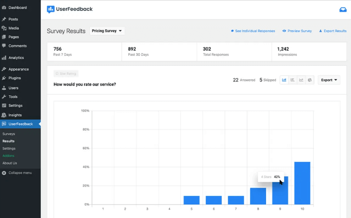 UserFeedback report - user feedback tools