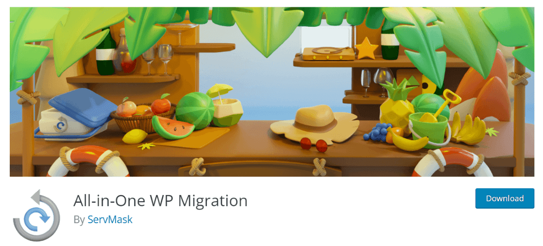 All in One WP Migration - Best WordPress Migration Plugins